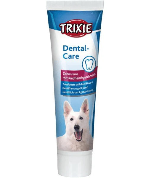 Trixie - dental care toothpaste with beef flavor 100g