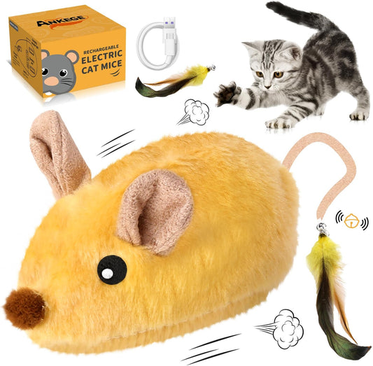 Electric plush mouse - cat toy