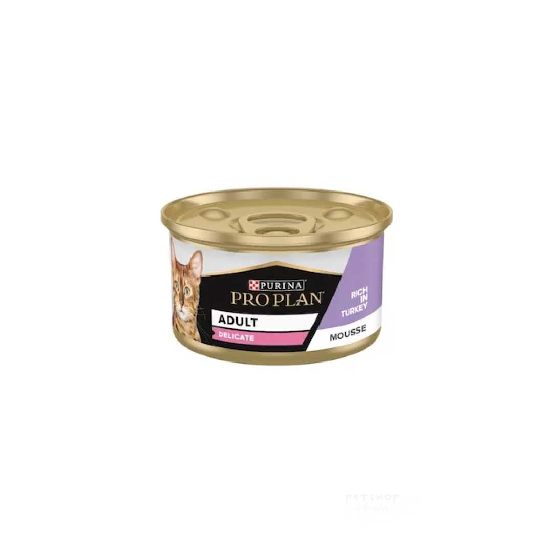 Purina Pro Plan - Cat Adult Maintenance, Wet Cat Food,  Rich in turkey 85g