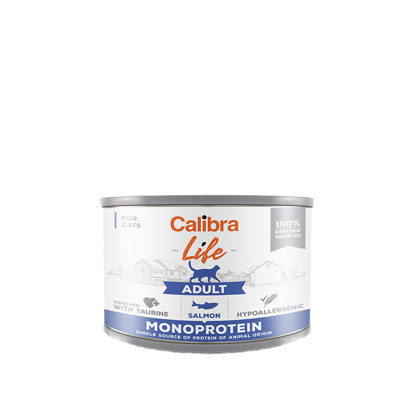Calibra - Cat Life Can Adult Salmon 200g