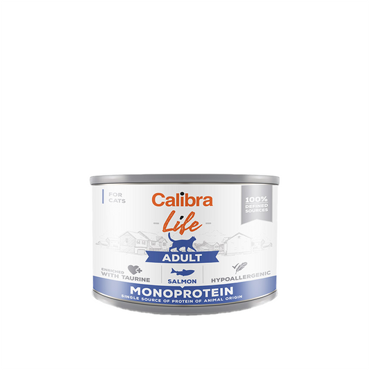Calibra - Cat Life Can Adult Salmon 200g