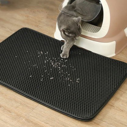 Cat Litter Mat - Double layer 75x55cm