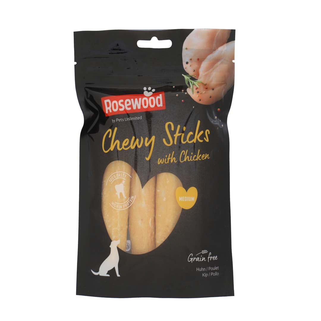 pets unlimited - dog rosewood chewy sticks chicken