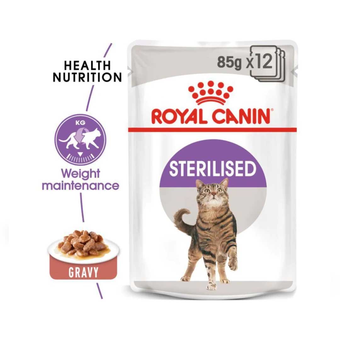 Royal Canin -  cat sterilised wet food