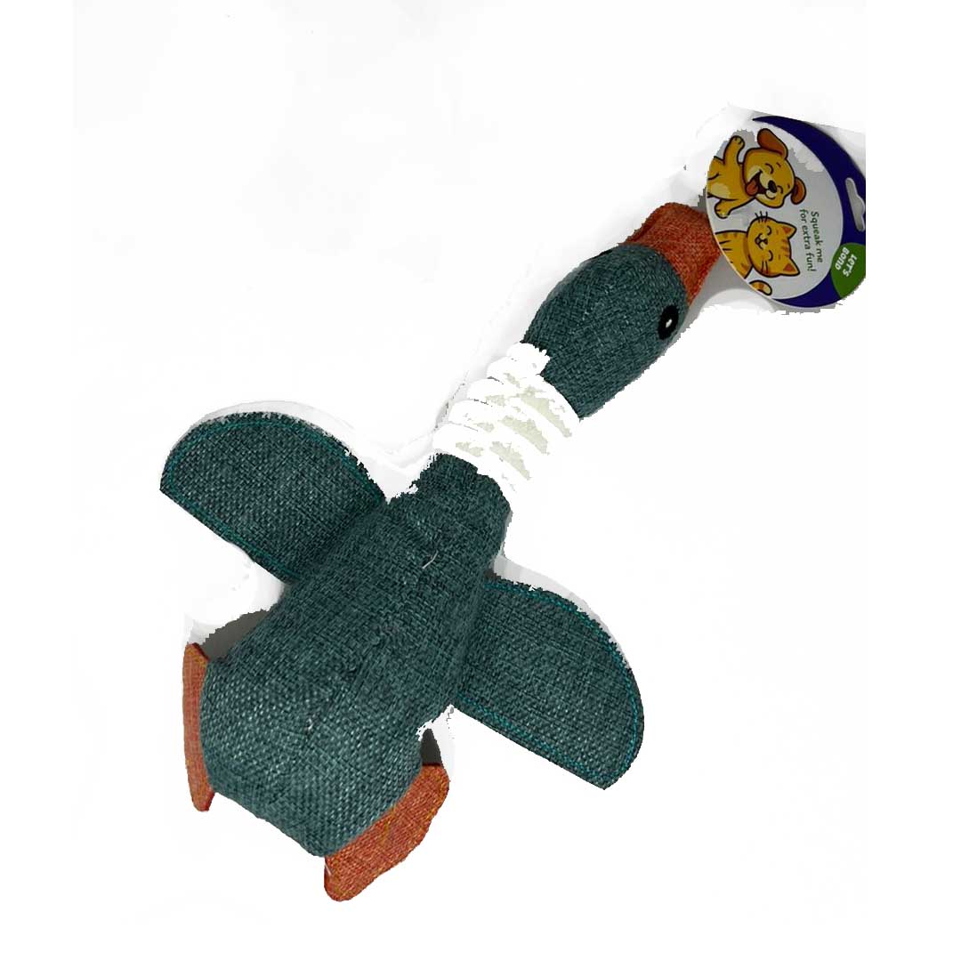Let's Bond - dog toy duck squeaky goose