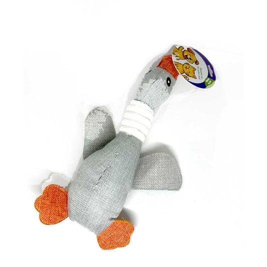 Let's Bond - dog toy duck squeaky goose