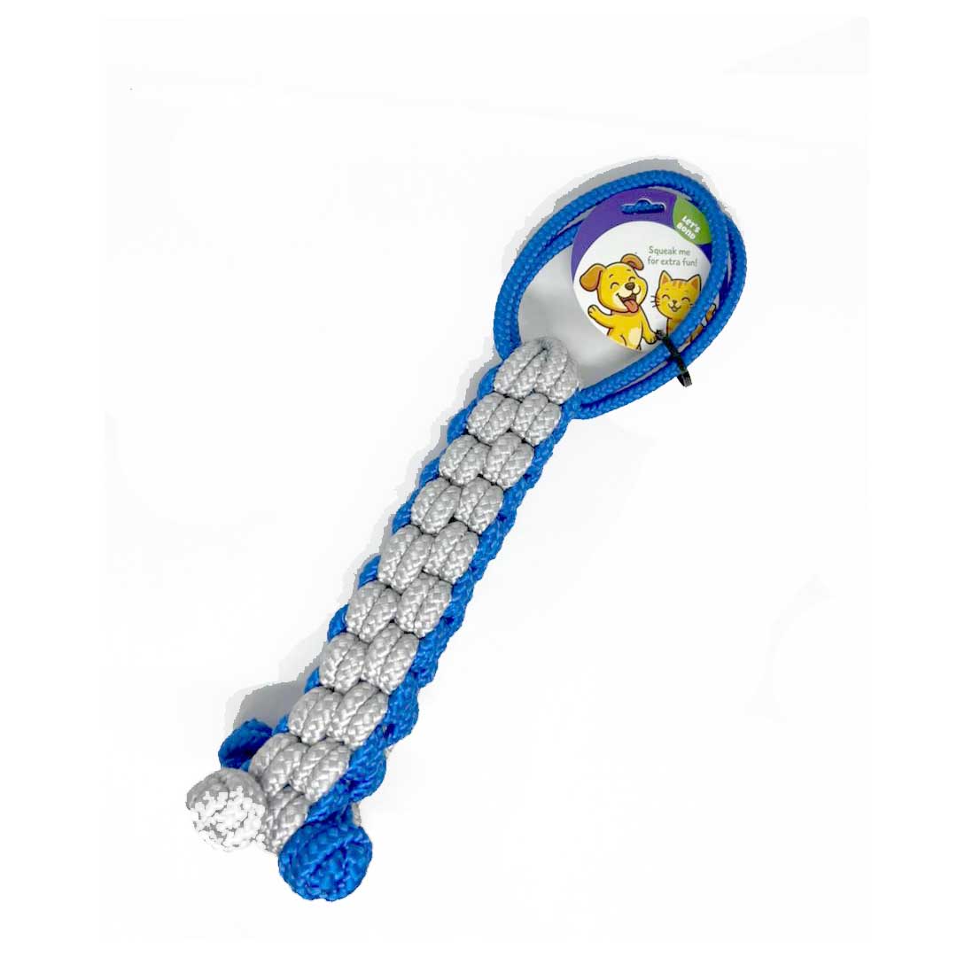 Let's bond - dog toy knotted cotton