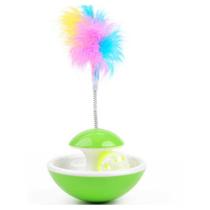 Tumbler amusement plate - cat toy