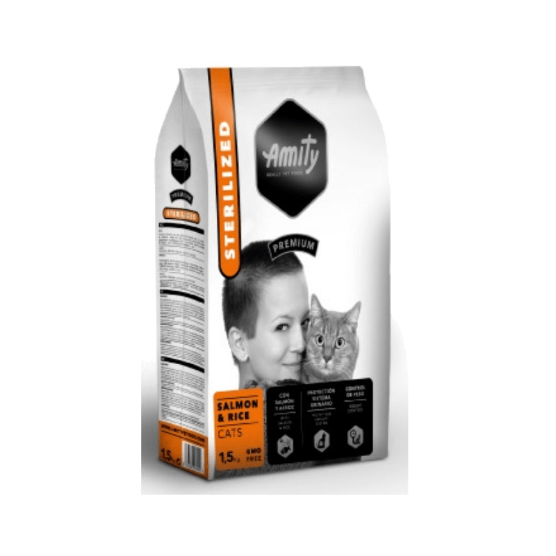 Amity - Cat Salmon sterilized Premium