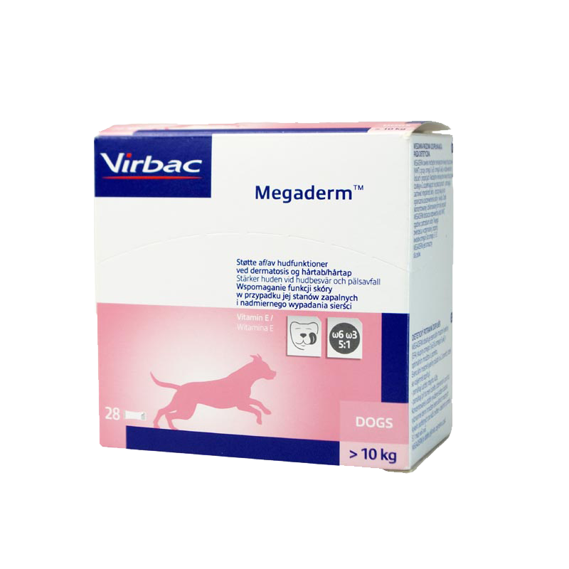 Virbac - Megaderm >10kg Nutritional Supplements